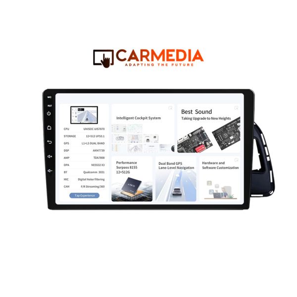 CARMEDIA CMDU12095-13 PRO PLUS TABLET 9.5'' OEM AUDI Q5 2010-2018