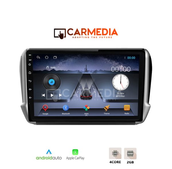 CARMEDIA CM210C-13 TABLET 10'' OEM PEUGEOT 208-2008 2012-2020
