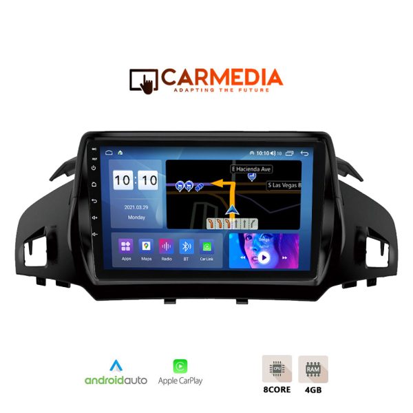 CARMEDIA CMDU409-3 TABLET 9'' OEM FORD KUGA 2013+ | C-MAX 2011+