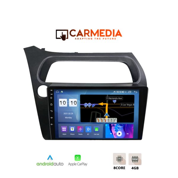 CARMEDIA CM409-13 TABLET 9'' OEM HONDA CIVIC 3D-5D 2006-2012