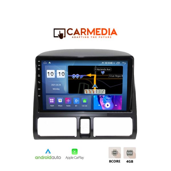 CARMEDIA CMDU409-3 TABLET 9'' OEM HONDA CRV 1996-2006 CLIMA