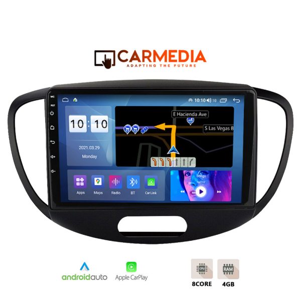 CARMEDIA CM409-13 TABLET 9'' OEM HYUNDAI i10 2008-2013