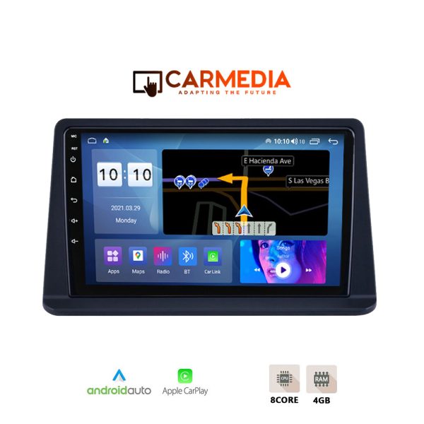 CARMEDIA CM409-13 TABLET 9'' OEM MITSUBISHI PAJERO 1999-2006