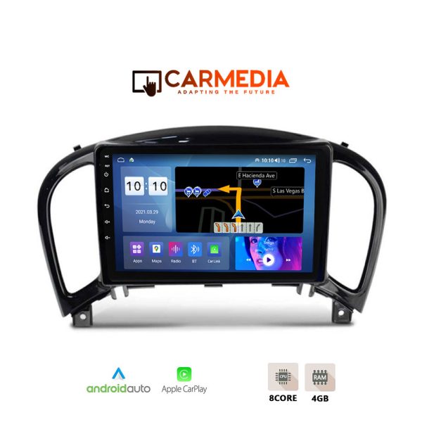 CARMEDIA CM409-13 TABLET 9'' OEM NISSAN JUKE 2009-2020