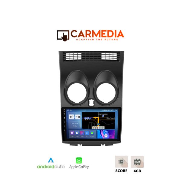CARMEDIA CMDU409-3 TABLET 9'' OEM NISSAN QASHQAI 2006-2013