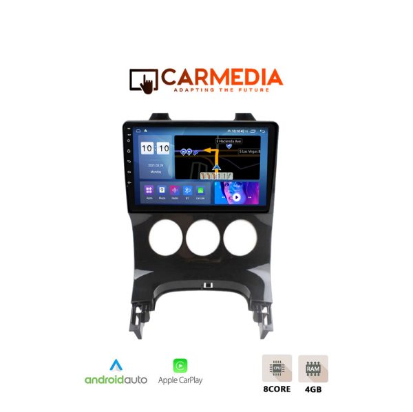 CARMEDIA CMDU409-3 TABLET 9'' OEM PEUGEOT 3008 2008-2016 A/C