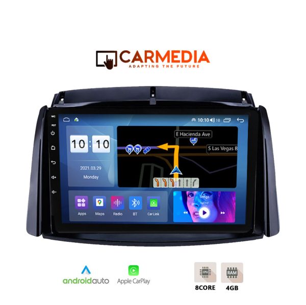 CARMEDIA CM409-13 TABLET 9'' OEM RENAULT KOLEOS 2006-2016