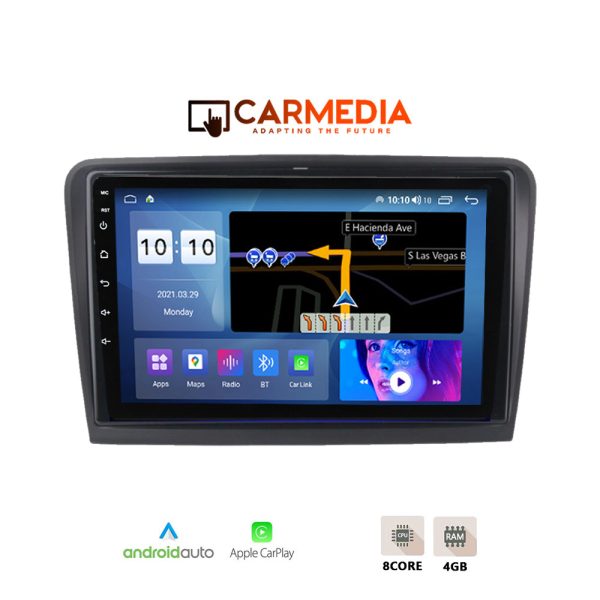 CARMEDIA CMDU409-3 TABLET 9'' OEM SKODA RAPID 2012+
