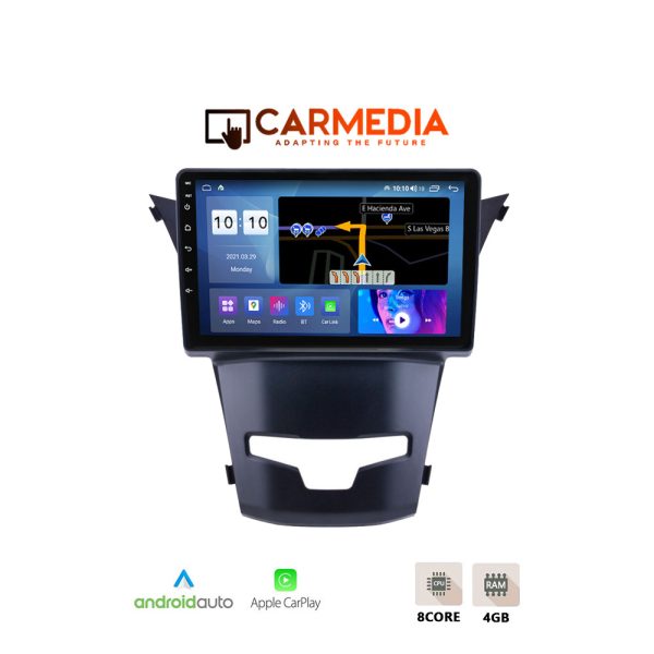 CARMEDIA CMDU409-3 TABLET 9'' OEM SSANGYONG KORANDO 2014+