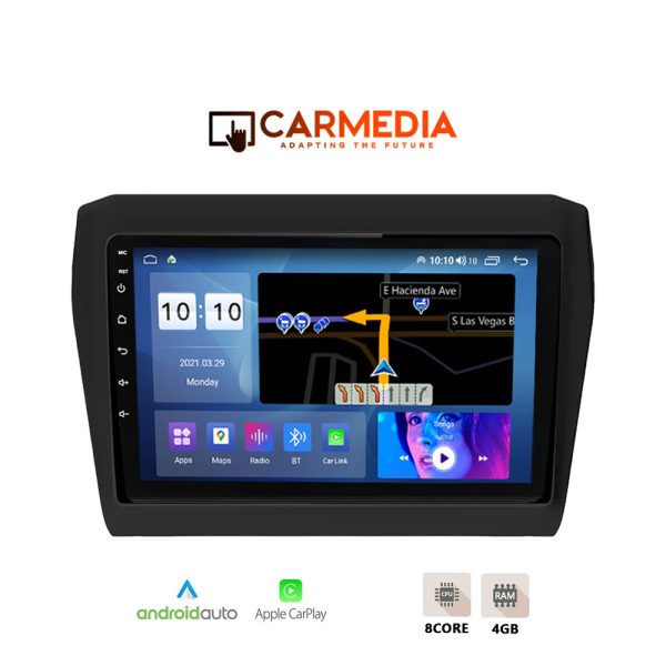 CARMEDIA CMDU409-3 TABLET 9'' OEM SUZUKI SWIFT 2017+