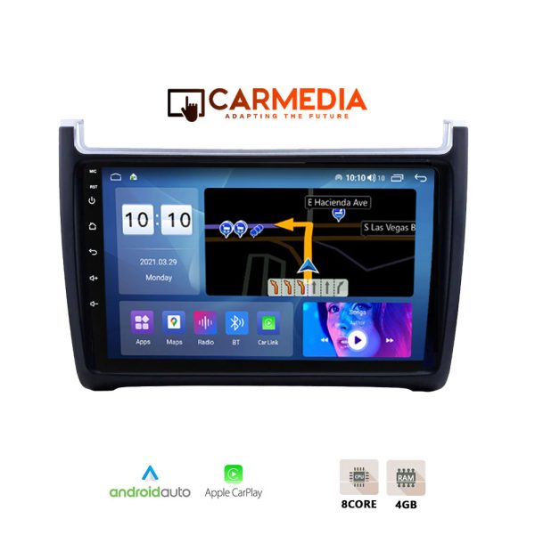 CARMEDIA CMDU409-3 TABLET 9'' OEM VW POLO 2014-2017
