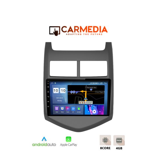 CARMEDIA CMDU409-3 TABLET 9'' OEM CHEVROLET AVEO 2011-2014