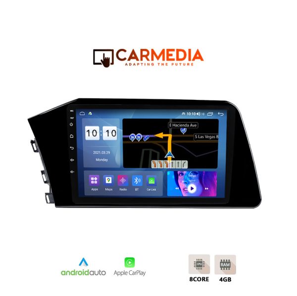 CARMEDIA CMDU409-3 TABLET 9'' OEM HYUNDAI ELANTRA 2020+