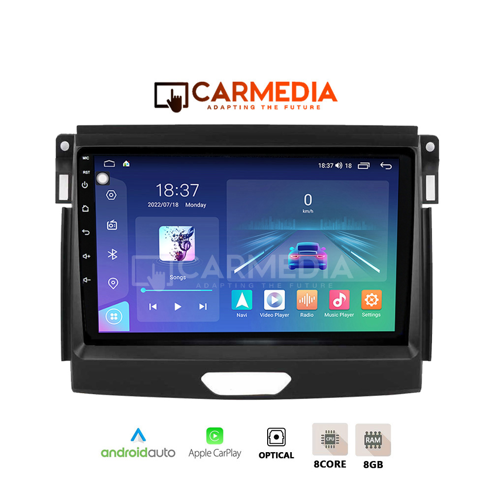 CARMEDIA CM809 12 PRO OEM TABLET 9 FORD RANGER 2018