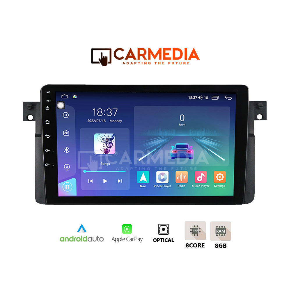 CARMEDIA CM809 12 PRO TABLET 9 BMW SERIES 3 E46 1998 2005