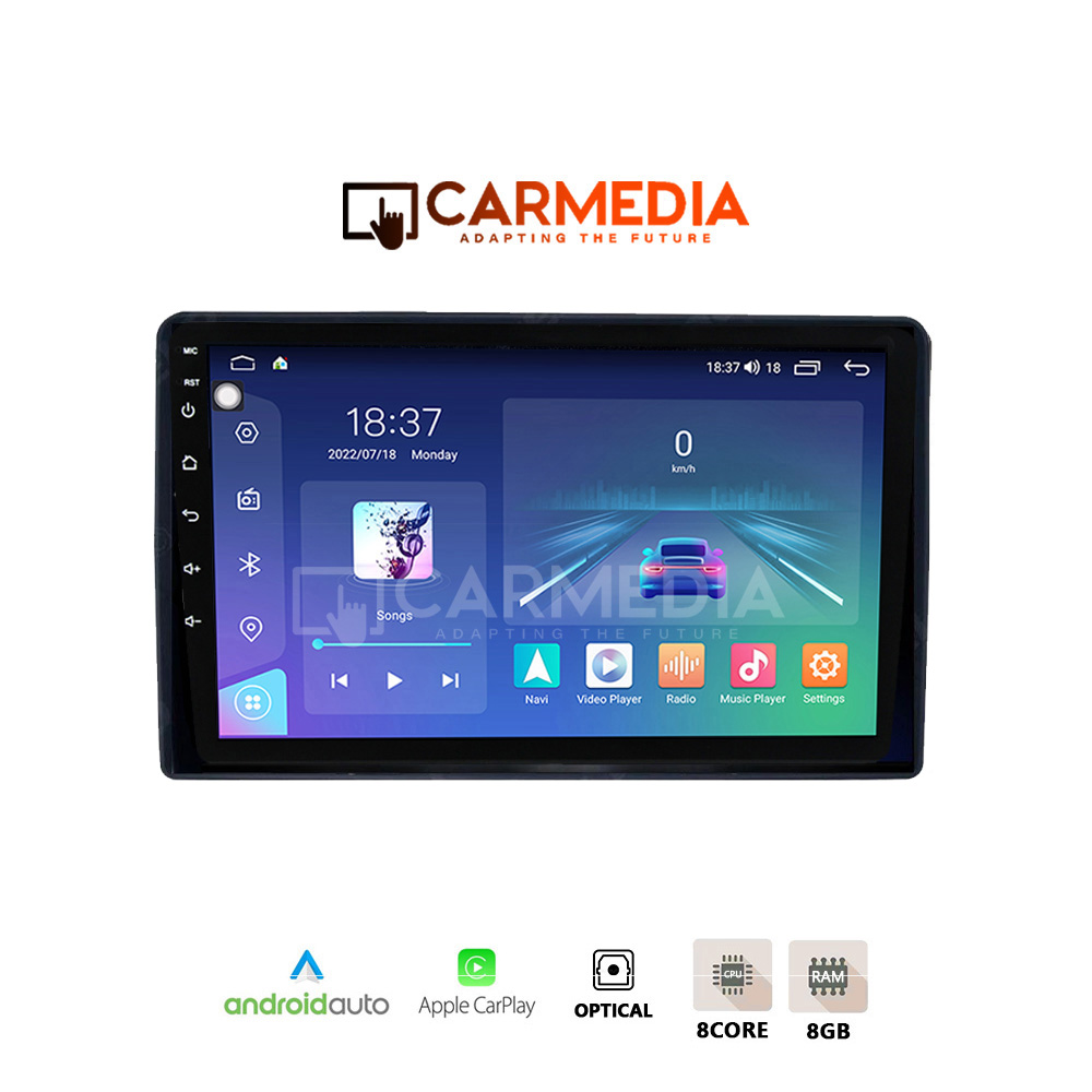 CARMEDIA CM809 12 PRO TABLET 9 CITROEN BERLINGO 2008 2019