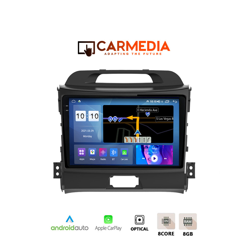 CARMEDIA CM8095 12 PRO PLUS OEM TABLET 9.5 KIA SPORTAGE 2010 2015