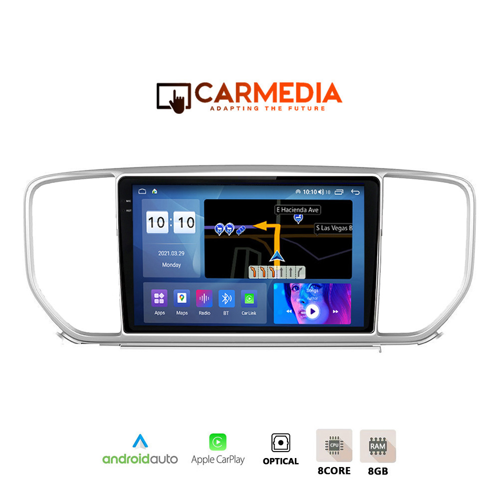 CARMEDIA CM8095 12 PRO PLUS OEM TABLET 9.5 KIA SPORTAGE 2018