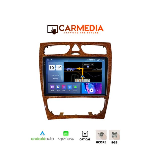 CARMEDIA CM8095-13 PLUS TABLET 9.5'' OEM MERCEDES C (W203) 1999-2004 BROWN