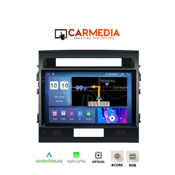 CARMEDIA CM8095-13 PLUS TABLET 9.5'' OEM TOYOTA LANDCRUISER J150 2008-2015