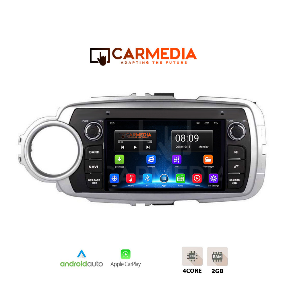 CARMEDIA CMT207 12 OEM 7 TOYOTA YARIS 2011 2020