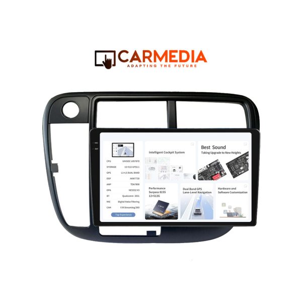 CARMEDIA CMDU12095-13 PRO PLUS TABLET 9.5'' OEM HONDA CIVIC 1995-2001 V2
