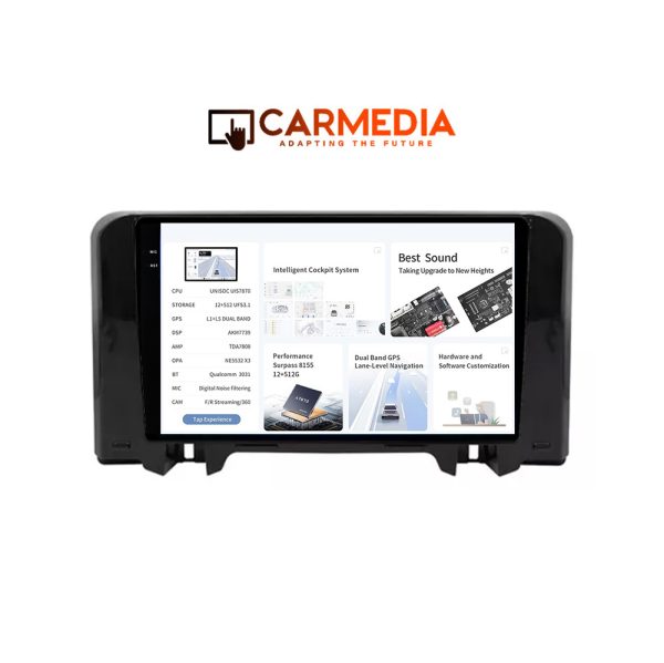 CARMEDIA CMDU12095-13 PRO PLUS TABLET 9.5'' OEM CITROEN C3 2022-2024