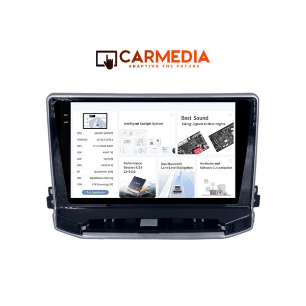 CARMEDIA CMDU41036-4 PRO PLUS TABLET 10.36'' OEM JEEP COMPASS 2021-2023