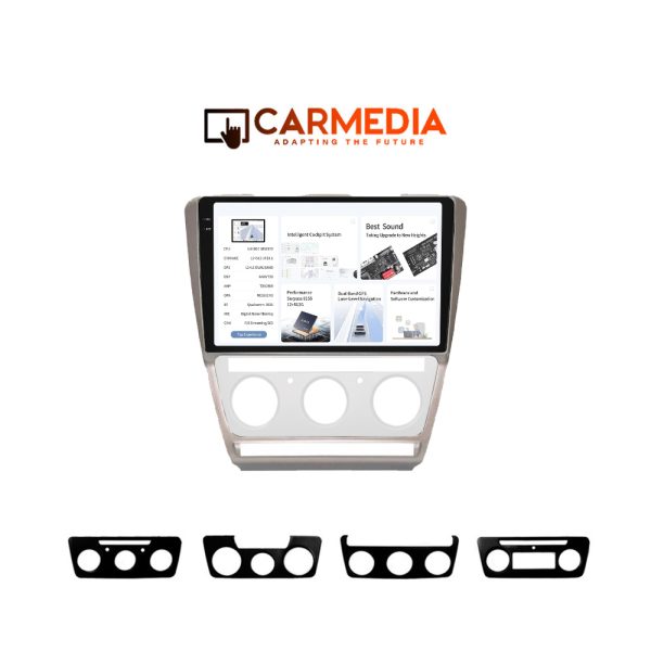 CARMEDIA CMDU41036-5 PRO PLUS TABLET 10.36" OEM SKODA OCTAVIA 5 2005-2012 A/C-CLIMA GREY