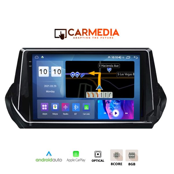 CARMEDIA CMDU41036-4 PRO PLUS TABLET 10.36'' OEM PEUGEOT 208-2008 2020+