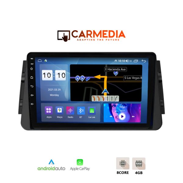 CARMEDIA CM409-13 TABLET 9'' OEM NISSAN MICRA 2017+