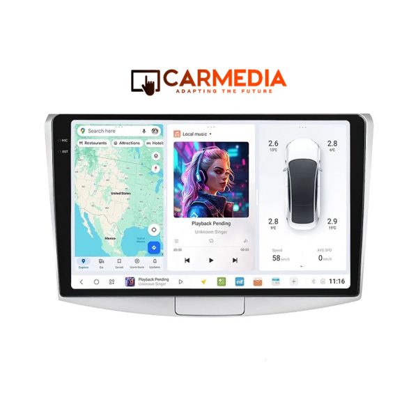 CARMEDIA CMDU121036-13 PRO PLUS TABLET 10.36" OEM VW PASSAT 2005-2015