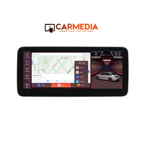 CARMEDIA CMFZ81250 PRO PLUS 12.5'' OEM MERCEDES A (W176) - CLA (C117) - GLA (X156) NTG5.0 2015+ 3D