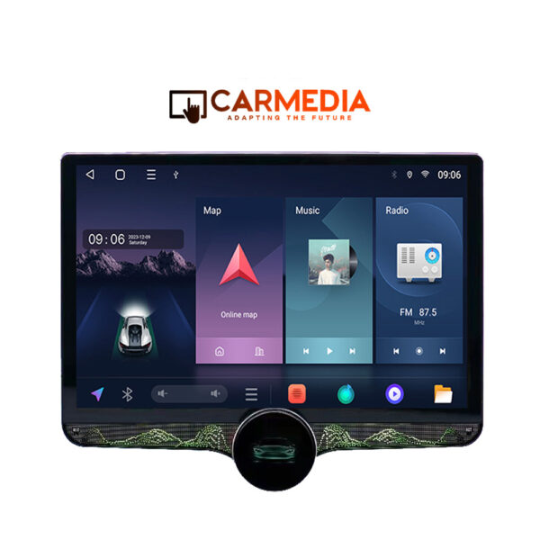 CARMEDIA CM208118-13 KNOB TABLET 11.8'' OEM BMW SERIES 5 (E39) 1997-2005 | X5 (E53) 1999-2006