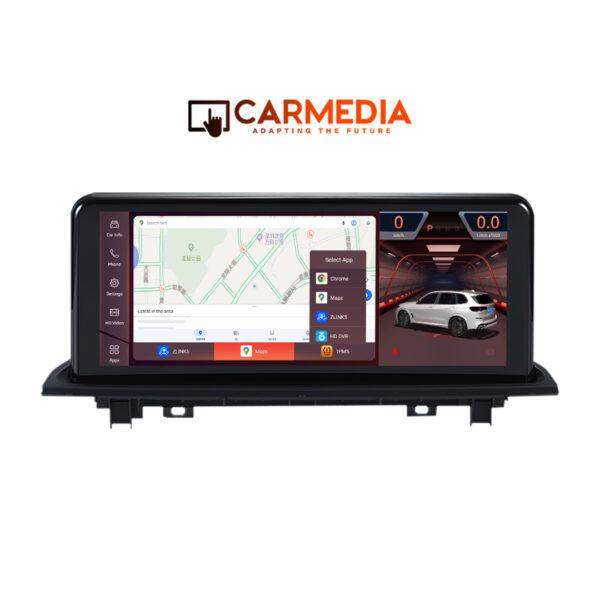 CARMEDIA CMFB41025 PRO 10.25'' OEM BMW X1 (F48) NBT 2015-2018 3D