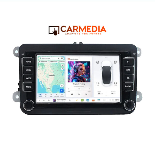 CARMEDIA CMTDU4087-3 OEM 7'' VW ALL