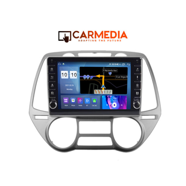 CARMEDIA CM2089B-13 KNOB TABLET 9'' OEM HYUNDAI i20 2008-2013 V3