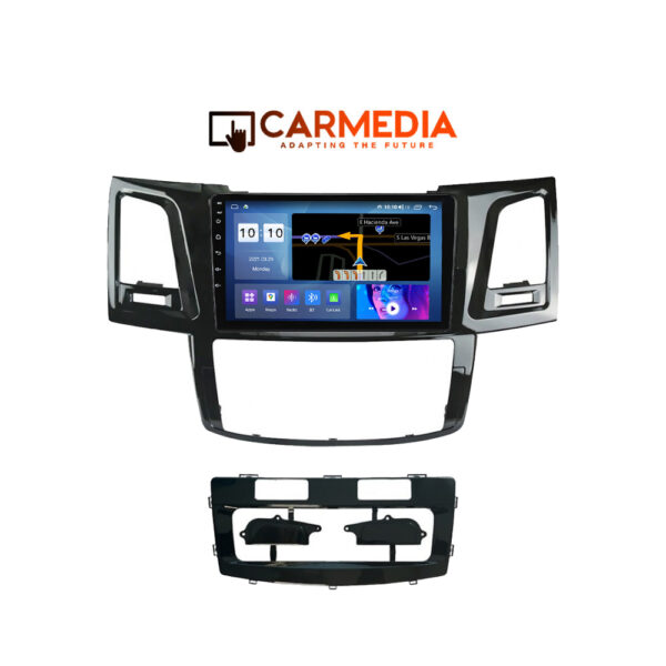 CARMEDIA CMDU409-3 TABLET 9'' OEM TOYOTA HILUX 2005-2011 CLIMA