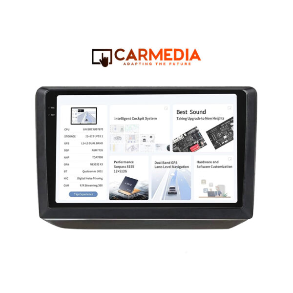 CARMEDIA CMDU121036-13 PRO PLUS TABLET 10.36" OEM SKODA FABIA 2008-2014