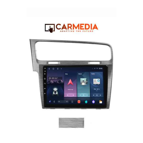 CARMEDIA CM610-13 TABLET 10'' OEM VW GOLF 7 2013-2020 SILVER GREY