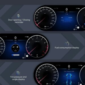 CARMEDIA CMDDB123BENZ-1 DIGITAL DASHBOARD 12.3'' MERCEDES CLA C117 & GLA X156 2015-2018 11 20241220 110013 004