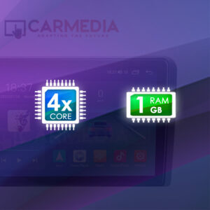 CARMEDIA CMFA81025 PRO 10.25'' OEM AUDI A4-A5 2008-2015 MMI 48 4CORE1RAM