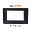CARMEDIA 2DIN 7 to 10
