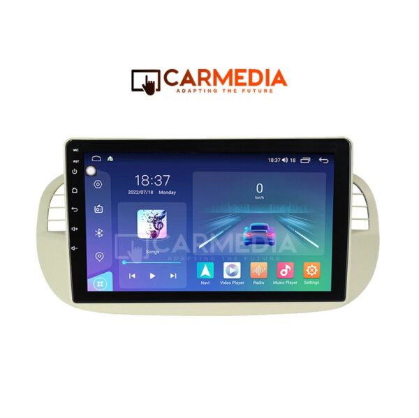 CARMEDIA CM2089-13 TABLET 9'' OEM FIAT 500 2007-2015 BEIGE