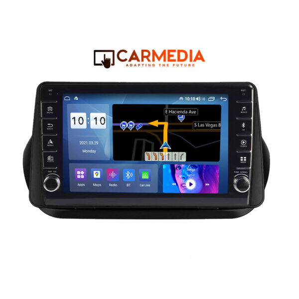 CARMEDIA CM20810B-13 KNOB TABLET 10'' OEM CITROEN | FIAT | PEUGEOT 2008-2018
