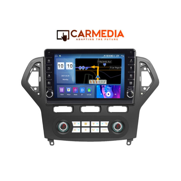CARMEDIA CM20810B-13 KNOB TABLET 10'' OEM FORD MONDEO 2007-2011 CLIMA