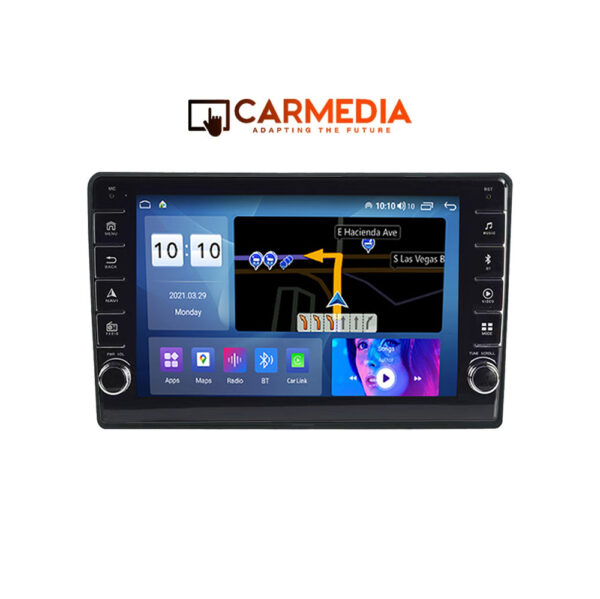 CARMEDIA CM2089B-13 KNOB TABLET 9'' OEM AUDI A4 2002-2008