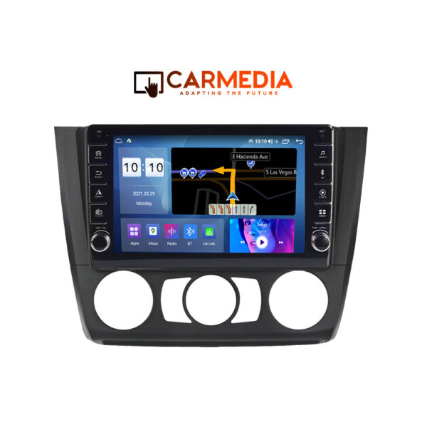 CARMEDIA CM2089B-13 KNOB TABLET 9'' OEM BMW SERIES 1 (E81-82-87-88) 2004-2013 A/C