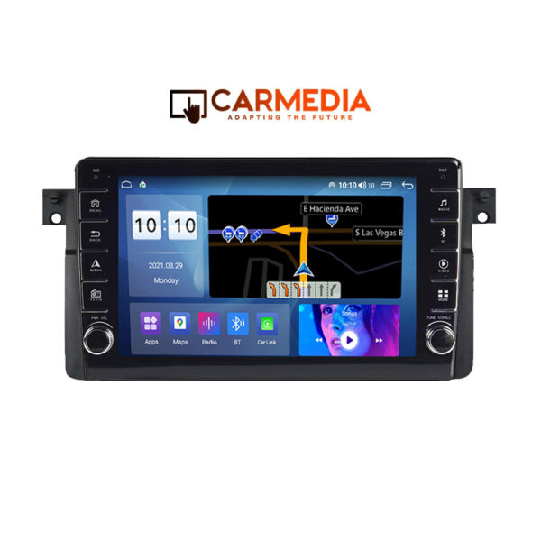 CARMEDIA CM2089B-13 KNOB TABLET 9'' OEM BMW SERIES 3 (E46) 1998-2005