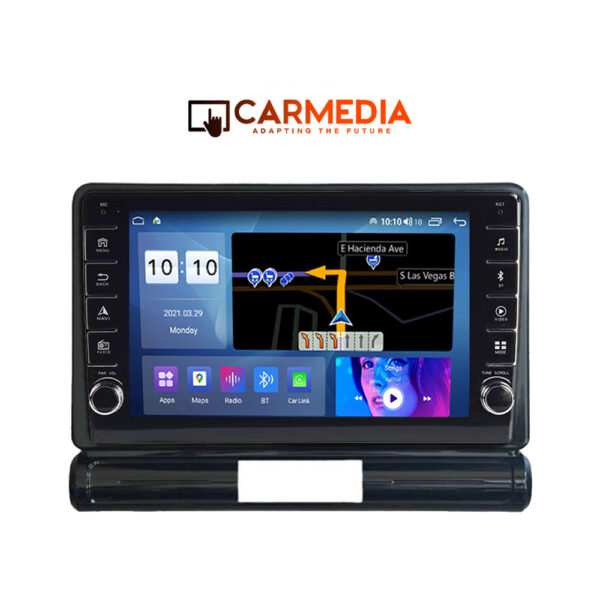 CARMEDIA CM2089B-13 KNOB TABLET 9'' OEM CITROEN C3 - DS3 2016-2025 LOW